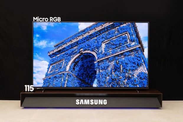 Samsung představuje první Micro RGB displej na světě