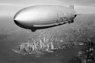 Zkáza vzducholodí Macon a Akron jako varování před Hindenburgem nestačila 