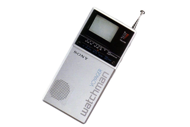 Sony Watchman se pokoušel dostat televizor do kapsy. Zůstal však ve stínu walkmanu
