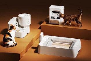 Automatický podavač krmiva pohlídá i zdravotní stav kočky