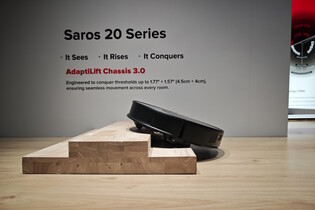 Roborock Saros 20 zvládne prahy až do výšky 8,5 cm