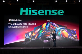 Hisense oznamuje příchod televizorů RGB MiniLED pro rok 2026 do Evropy
