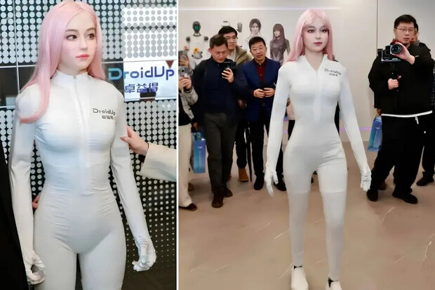 Tohle je Moya, první biomimetický robot s umělou inteligencí