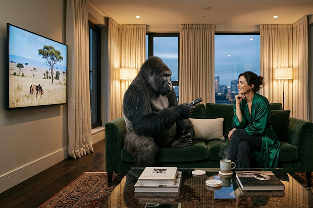 Pusťte si do obýváku gorily a zažijete Euforii