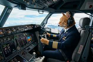 Mňoukají a kreslí penisy. Nejde o děti, ale piloty letadel