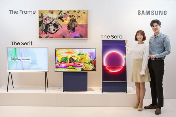Vyzkoušeli jsme otočnou televizi Samsung The Sero. Co umí a kolik bude stát?