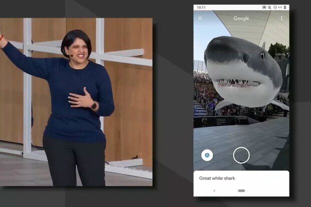 Google zahrnuje do vyhledávání 3D modely. Prohlédněte si v AR třeba žraloka