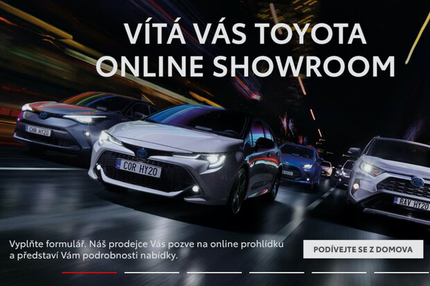 Toyota v České republice spouští virtuální showroom