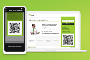 Air Bank přichází s přihlášením do internetového bankovnictví načtením QR kódu
