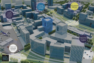 Jaguar Land Rover vyvíjí smart city hub pro testování samořiditelných vozidel