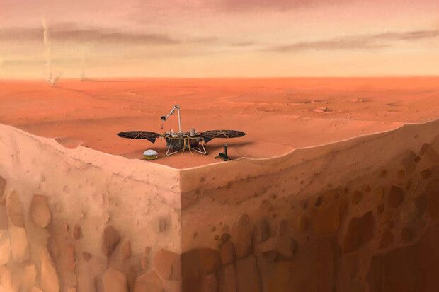 Sonda InSight se nedokázala dostat pod povrch Marsu