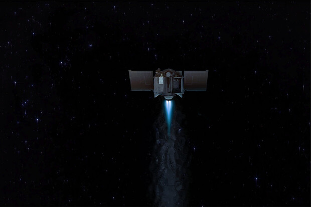 Sonda OSIRIS-REx se vrací zpátky na Zemi