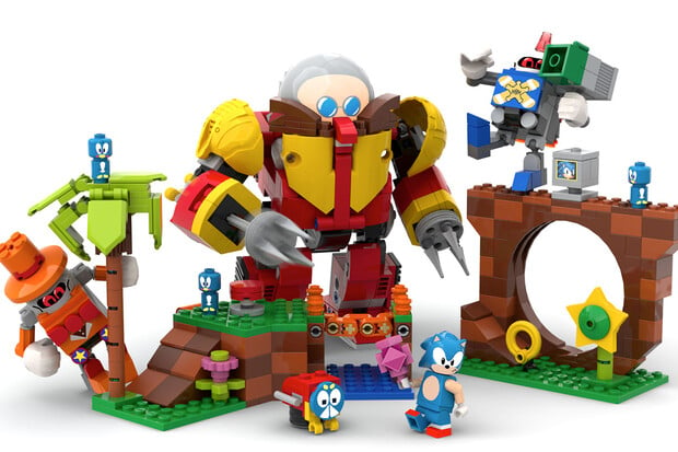 Lego vyrobí stavebnici podle hry Sonic Mania