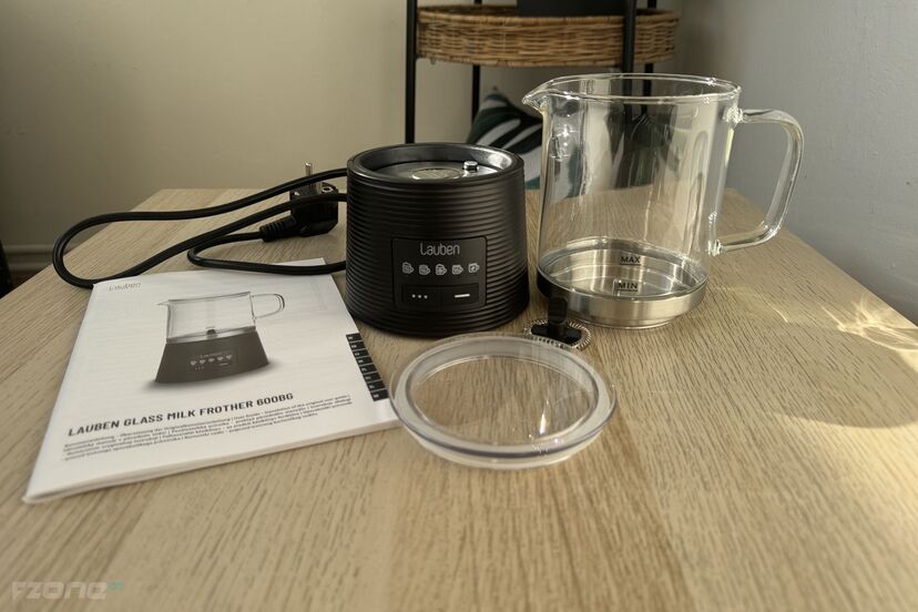 Lauben Glass Milk Frother 600BG