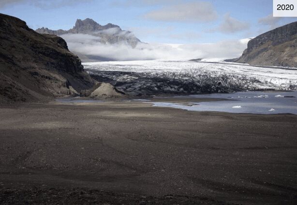 ledovec Skaftafellsjokull