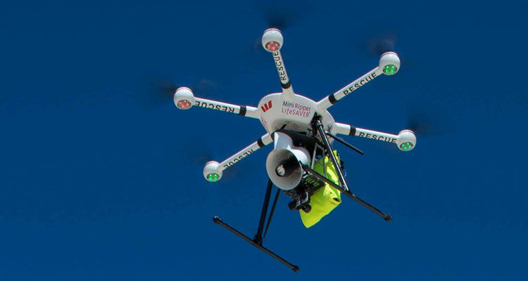 Little Ripper - dron určený k detekci žraloků