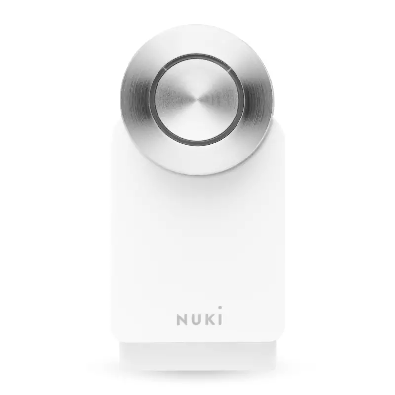 Nuki Smart Lock Pro 4. generace v bílém barevném provedení