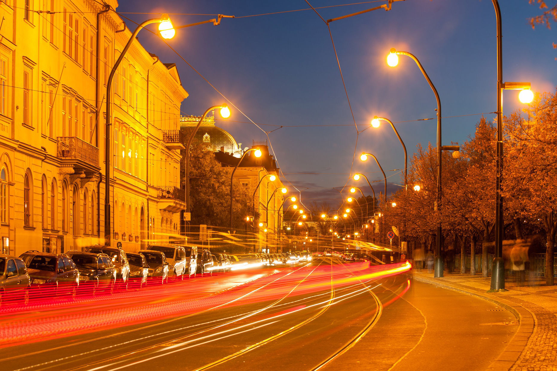 Osvětlení v Praze