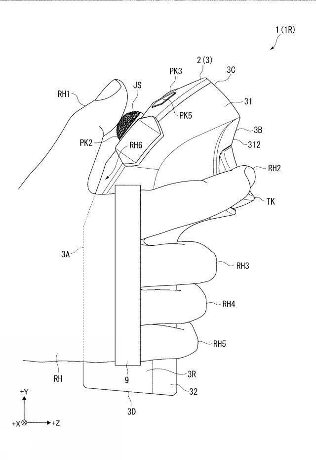 Ovladač pro PS VR - patent