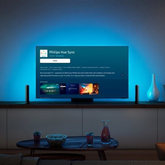 Philips Hue pro TV Samsung