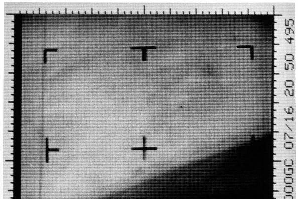 První snímek Marsu pořízený v roce 1965