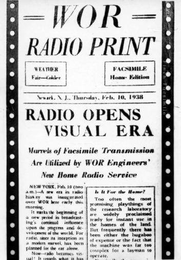 Radio Newspaper