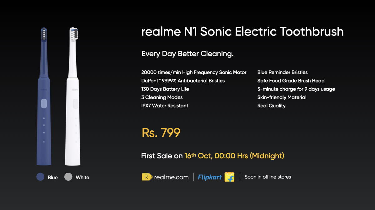 Realme N1 Sonic Electric Toothbrush