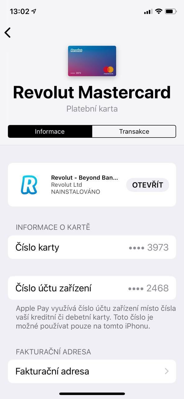 Revolut Apple Pay