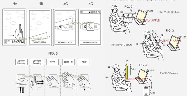 Samsung - patent na bezdotykové ovládání