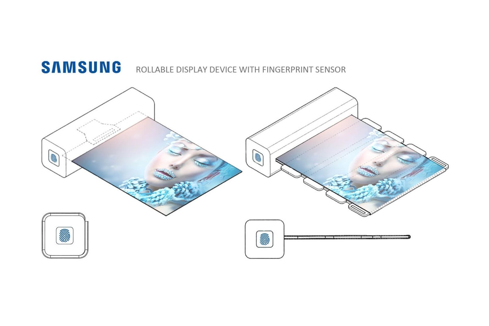 Samsung - rolovatelný displej
