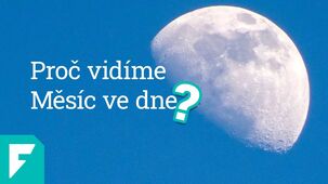 Proč můžeme pozorovat Měsíc i ve dne?