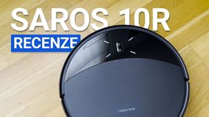 Roborock Saros 10R vyniká nízkým profilem i extrémním sacím výkonem