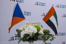 Slavnostní zahájení linky Etihadu z Abu Dhabí do Prahy