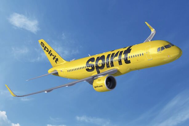 Spirit Airlines A320 exterior