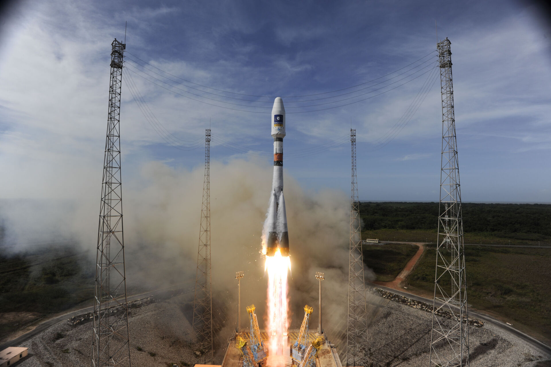 Start ruské rakety Soyuz VS03