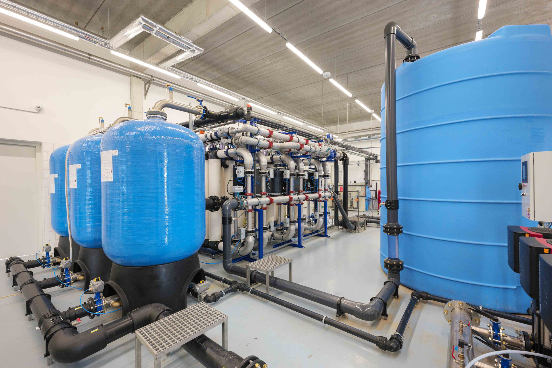 Technologie čistění vody v Hamé Babice