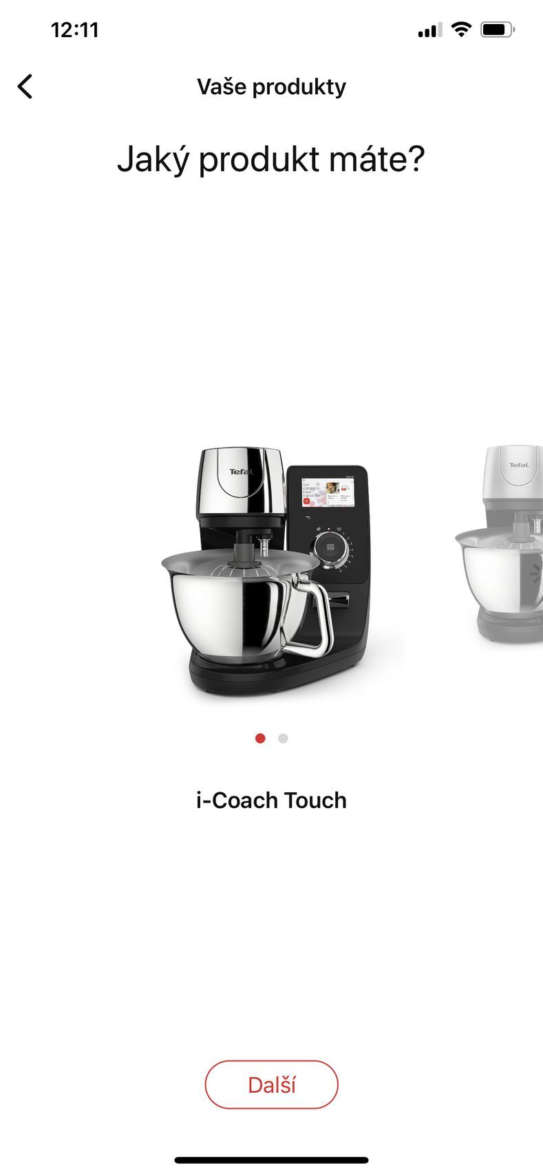 Tefal i-Coach Touch s váhou QB951838 černá/stříbrná