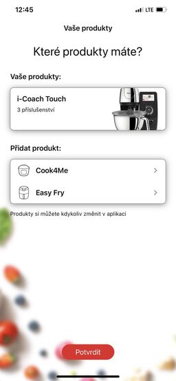 Tefal i-Coach Touch s váhou QB951838 černá/stříbrná