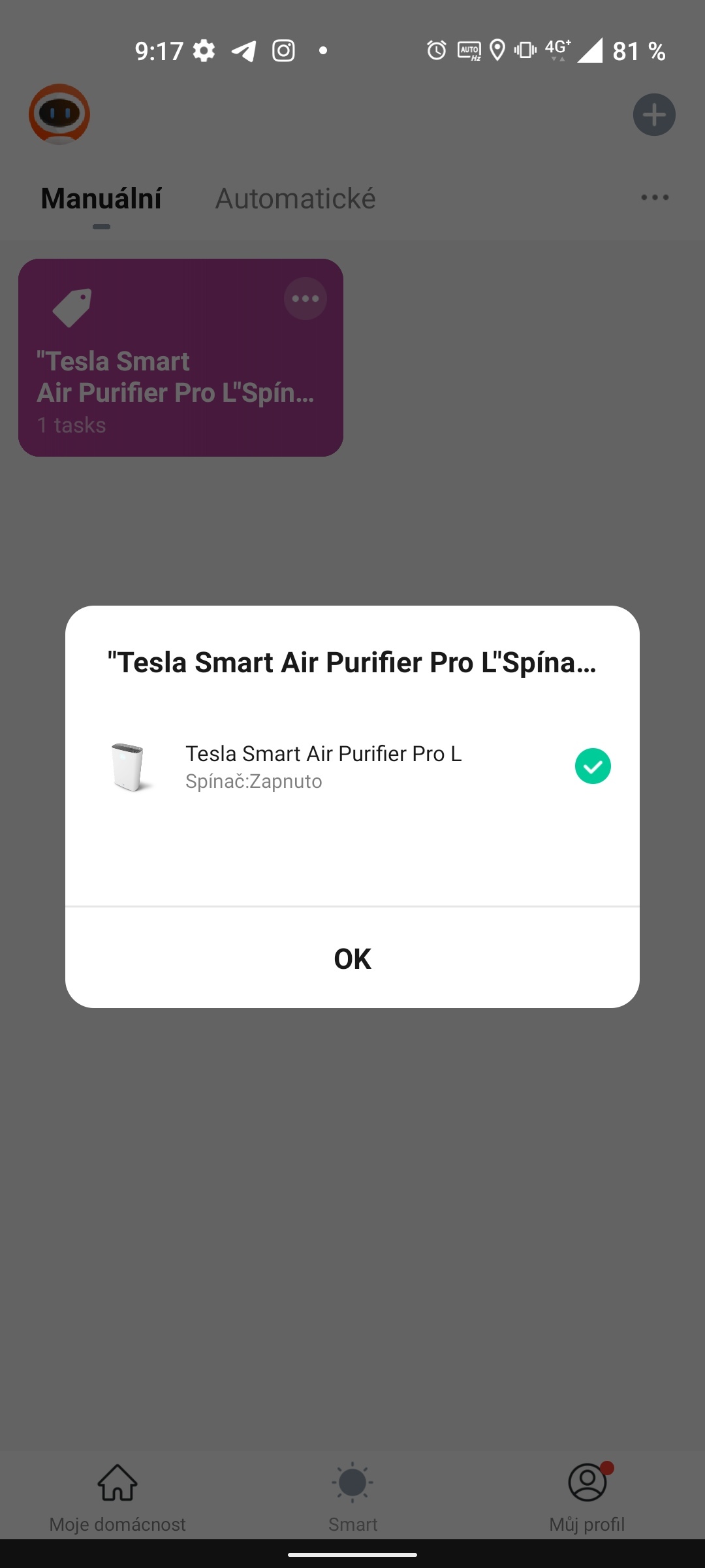 Tesla Smart Air Purifier Pro L