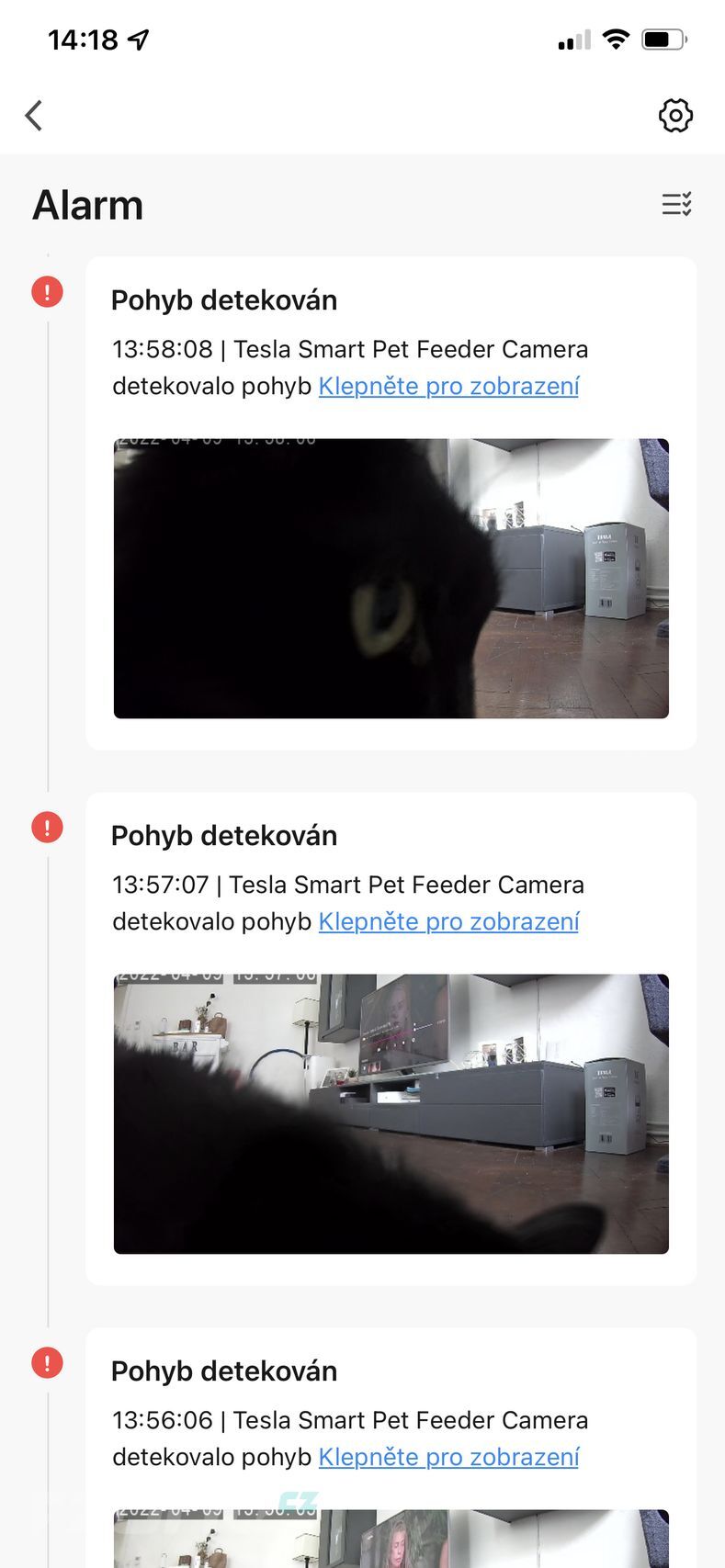 Tesla Smart Pet Feeder Camera