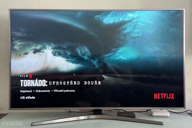 Tornádo uprostřed bouře