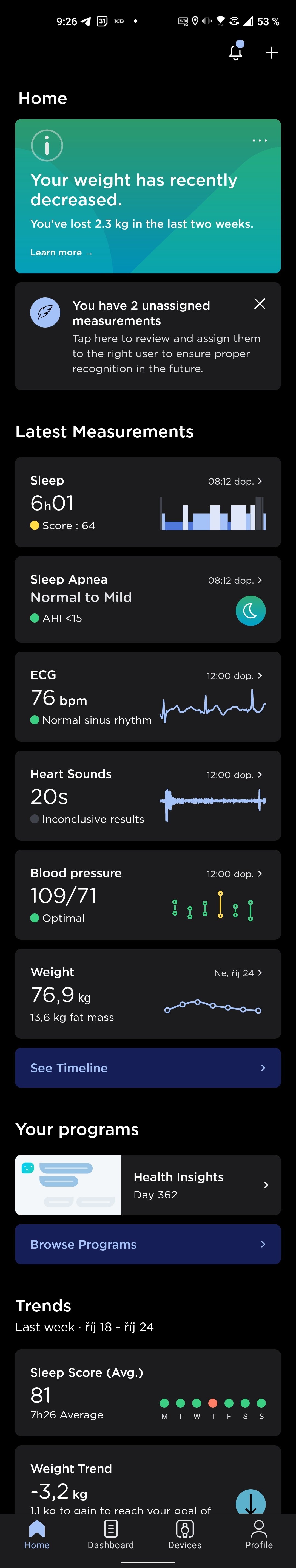 Withings BPM Core