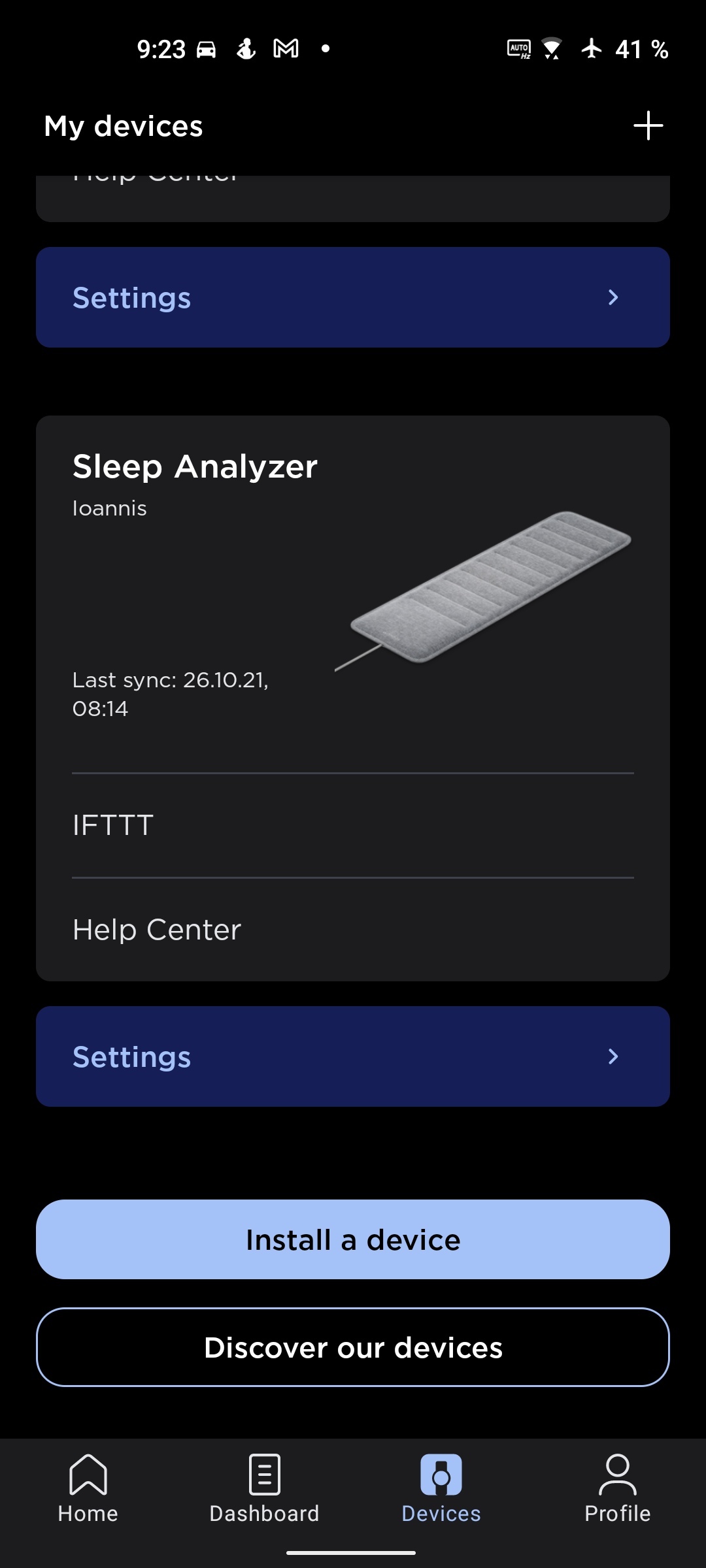 Withings Sleep Analyzer