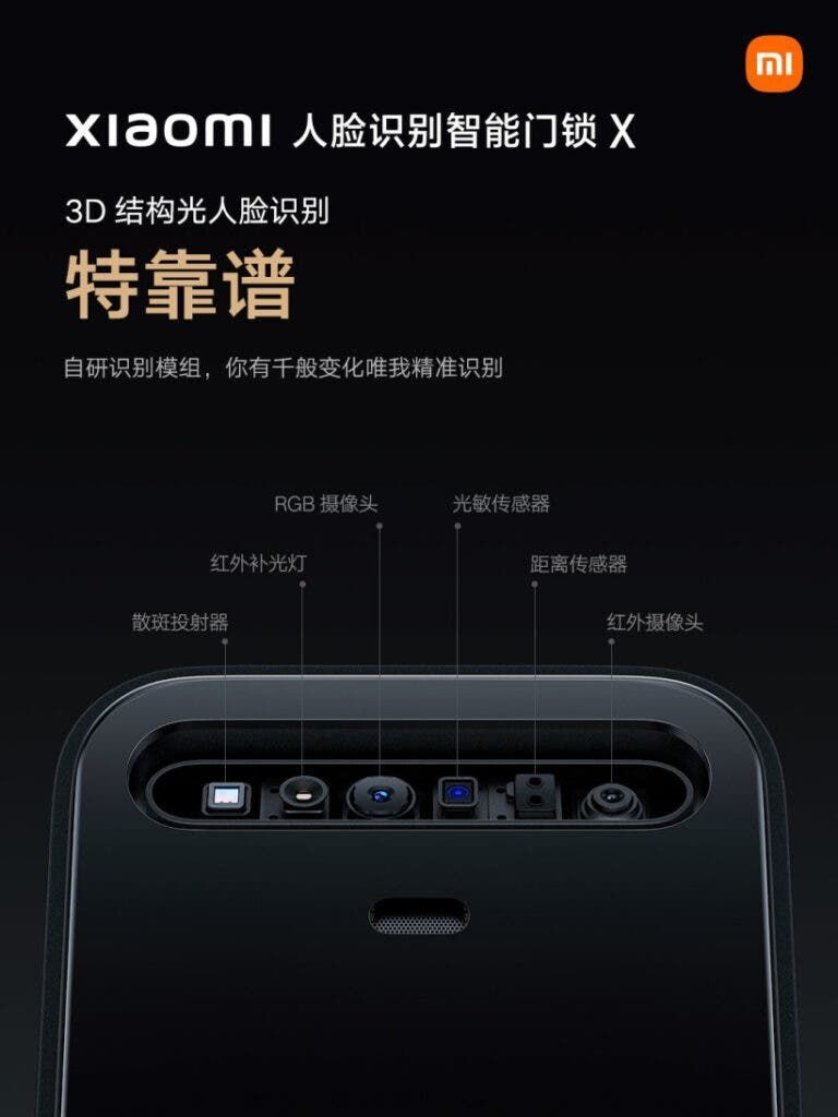 Xiaomi Face Recognition Smart Door Lock X