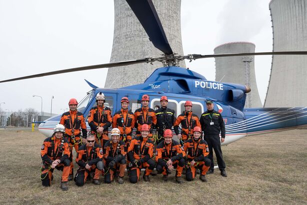 Záchranná akce v Dukovanech