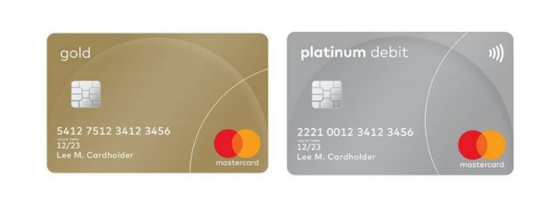 Zlatá a platinová karta od společnosti Mastercard