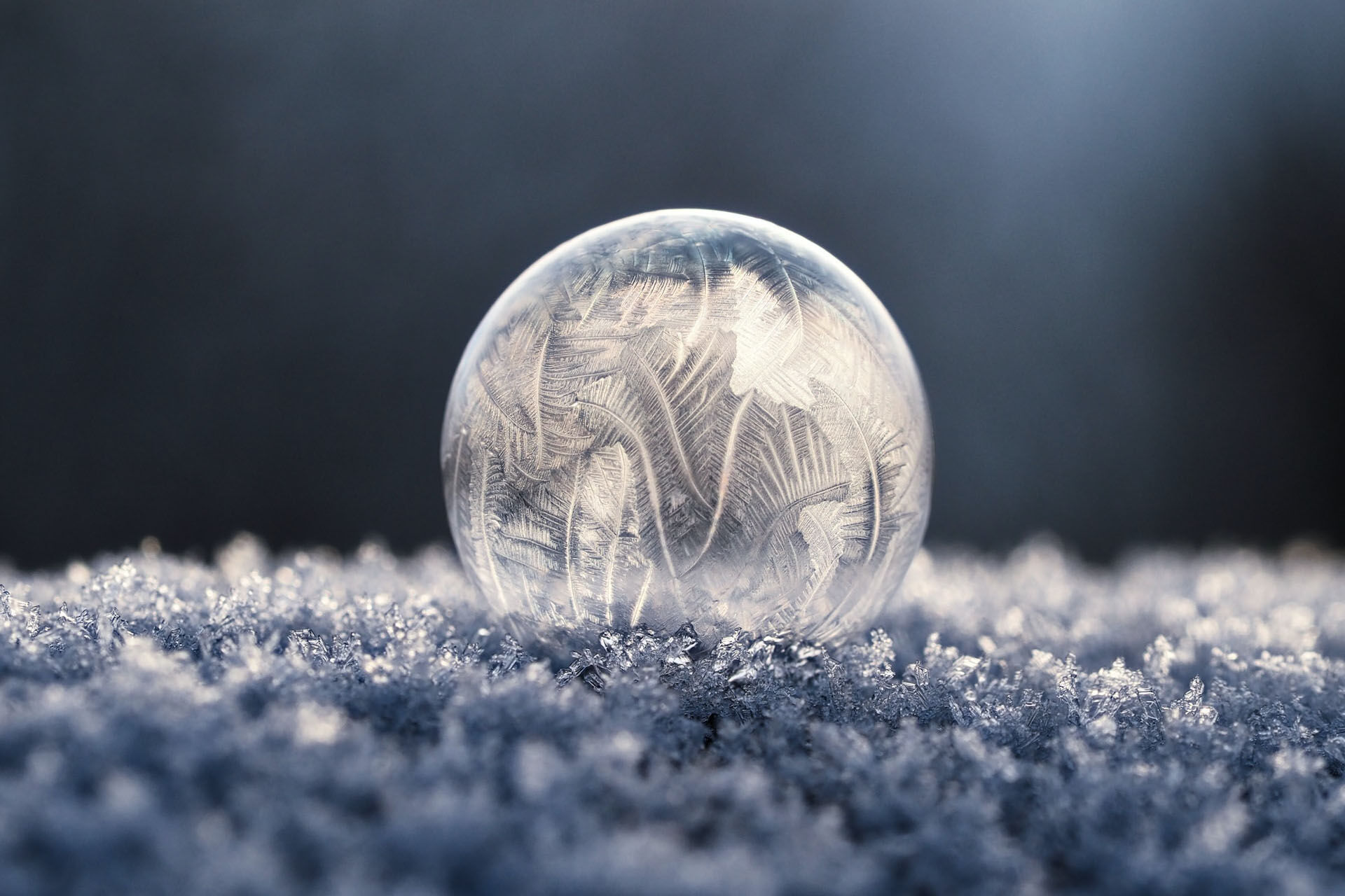 Zmrzlá bublina